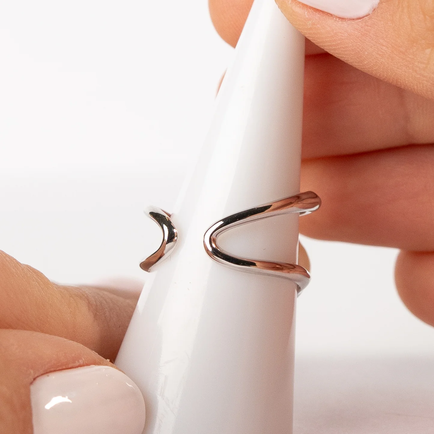 Anillo ajustable perla - Image 3