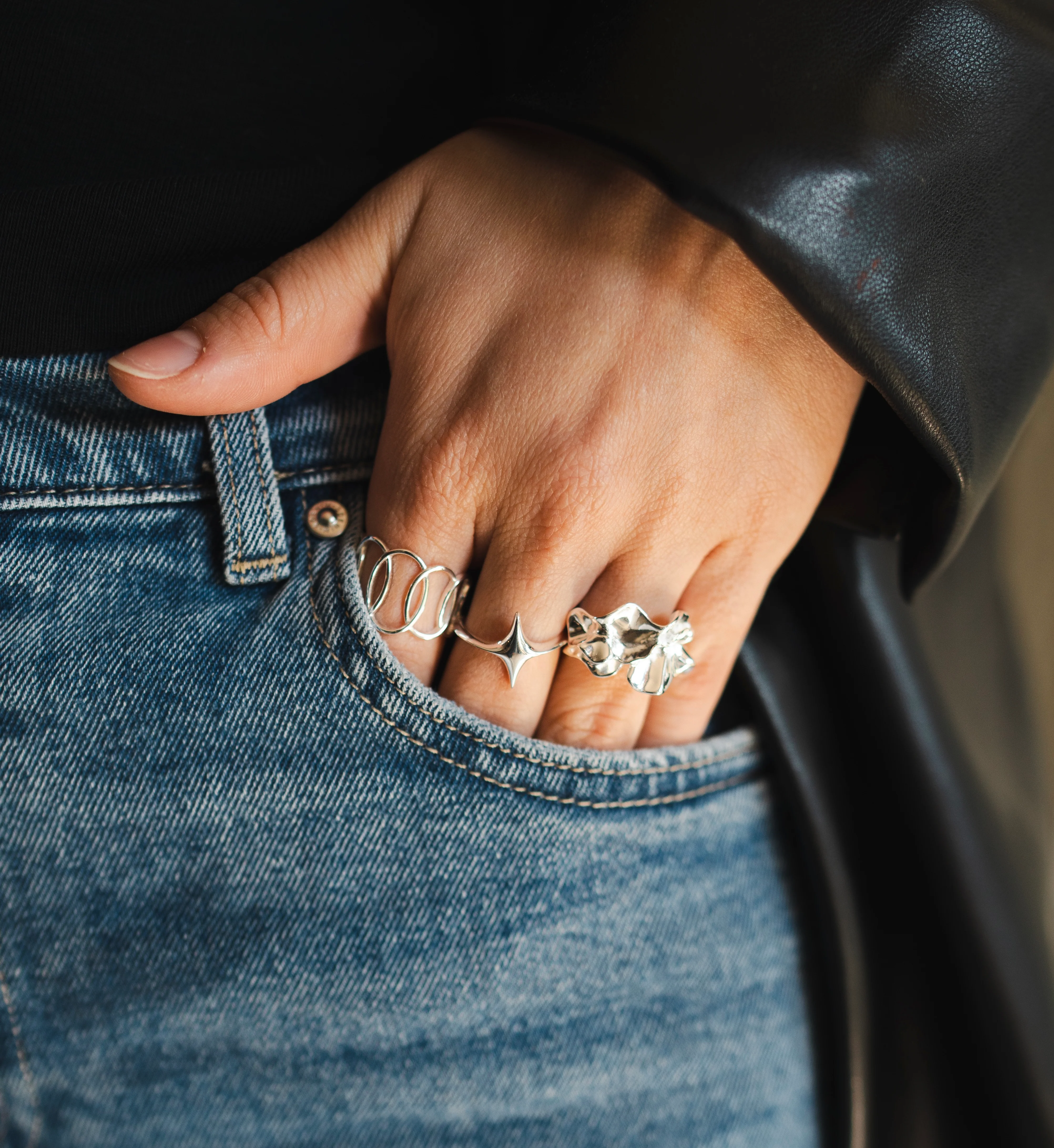 Anillo ajustable diseño - Image 4