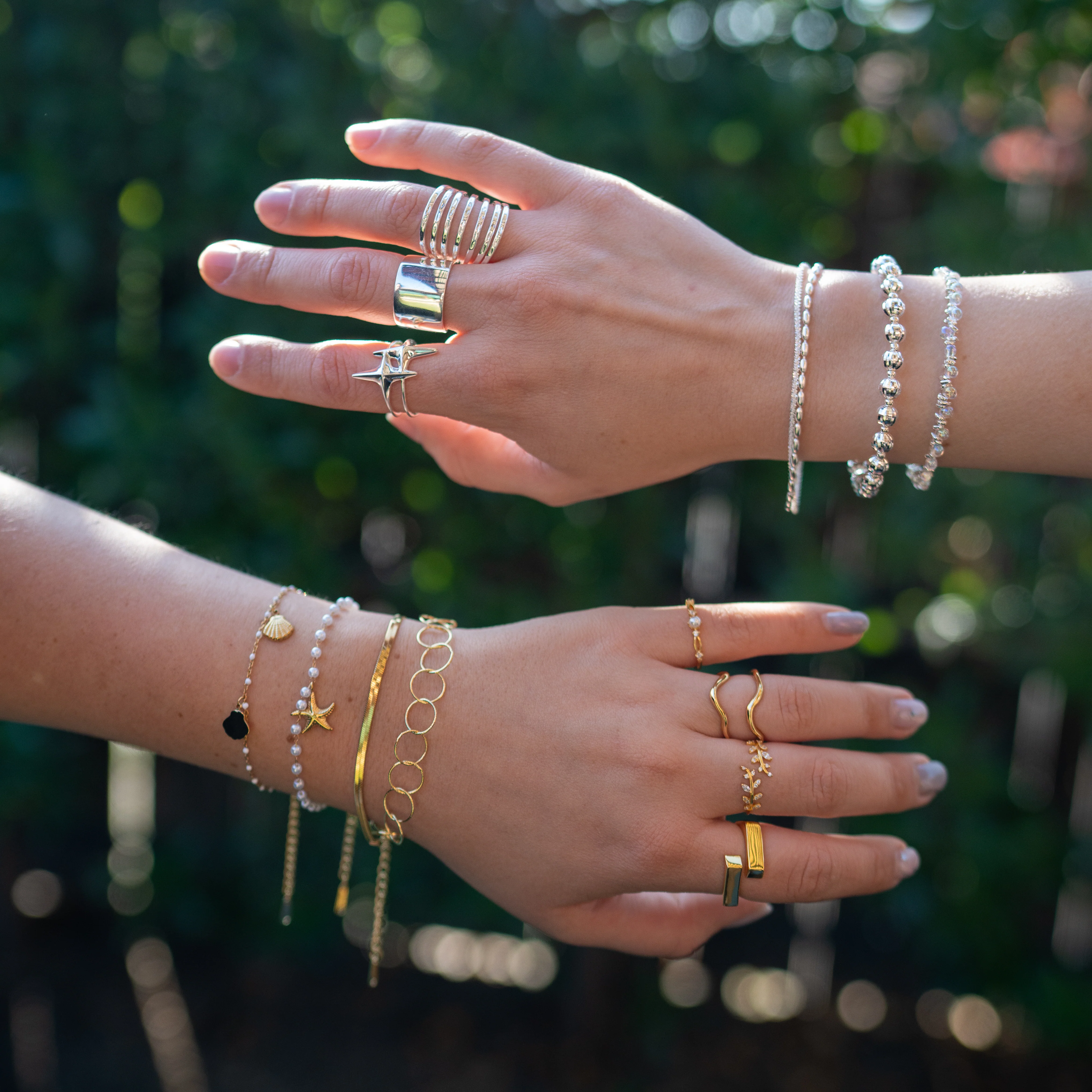 Anillo ajustable estrellas fugaces - Image 5