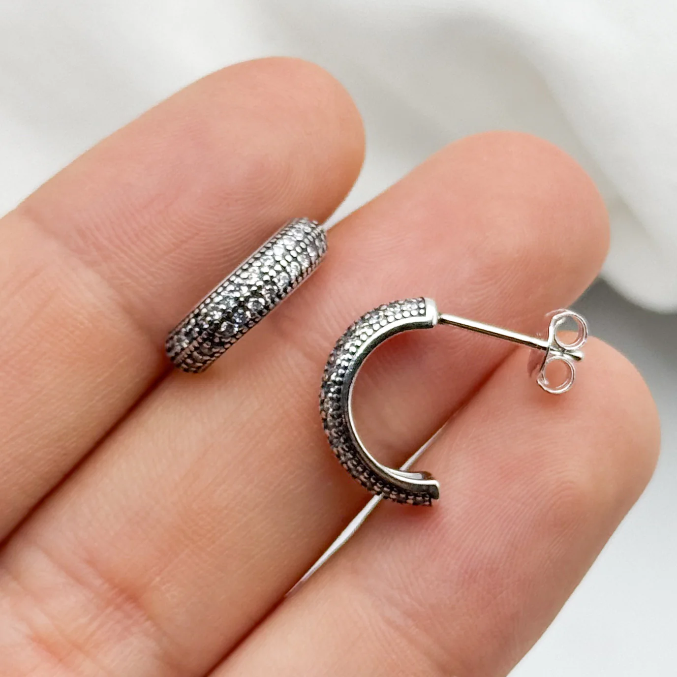 Aros semi argolla circones - Image 3